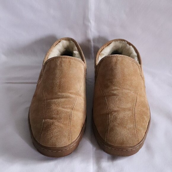 Wind River Men's Sz 10 Tan Casual Slip On House Slippers - Picture 2 of 11